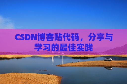 CSDN博客贴代码，分享与学习的最佳实践